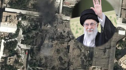 ইসরায়েলের হামলায় আয়াতুল্লাহ আলি খামেনির প্রাসাদ পুরোপুরি ধ্বংস
