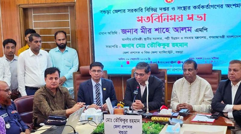 সরকার সুষম উন্নয়নে বিশ্বাসী : প্রতিমন্ত্রী শাহে আলম