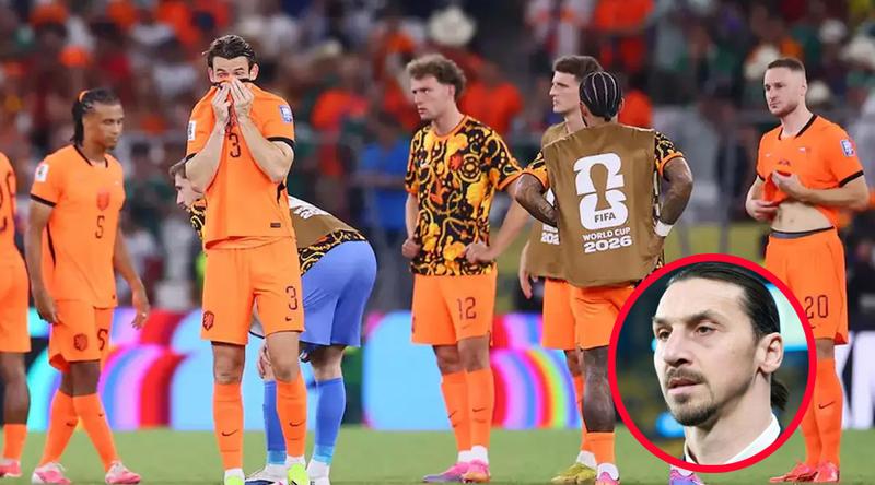 নেদারল্যান্ডসের বিদায়ে কোচের দায় দেখছেন ইব্রাহিমোভিচ
