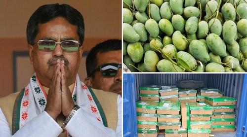 ত্রিপুরার মুখ্যমন্ত্রীর জন্য ৬০০ কেজি আম পাঠাল পররাষ্ট্র মন্ত্রণালয়