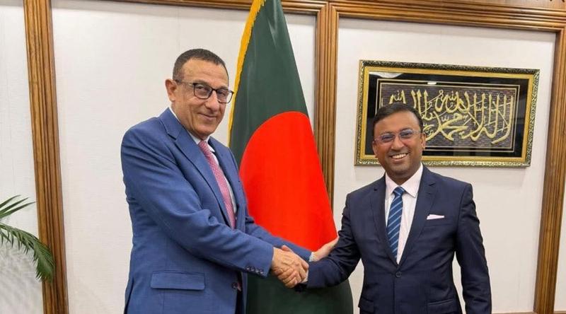 পররাষ্ট্র উপদেষ্টার সঙ্গে ফিলিস্তিনের রাষ্ট্রদূতের সাক্ষাৎ