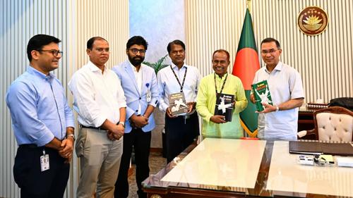 ‘বীর রাষ্ট্রনায়ক জিয়াউর রহমান’ গ্রন্থের মোড়ক উন্মোচন করলেন প্রধানমন্ত্রী