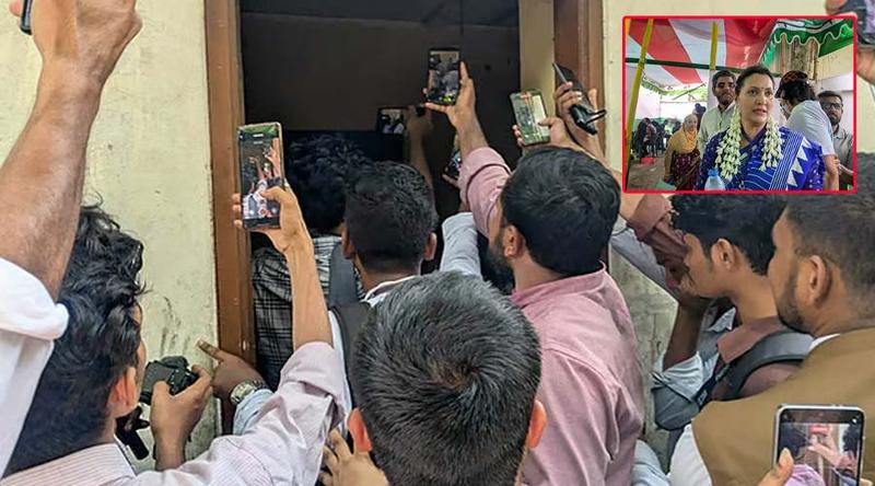 ভোটকেন্দ্রের দরজায় তালা দেওয়াকে কেন্দ্র করে শিল্পী সমিতির নির্বাচনে উত্তেজনা