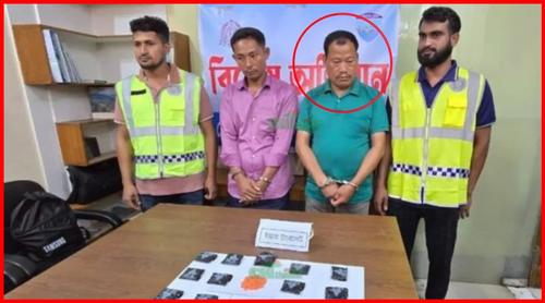 রাঙামাটিতে ইয়াবাসহ গণ অধিকার পরিষদের নেতা গ্রেপ্তার