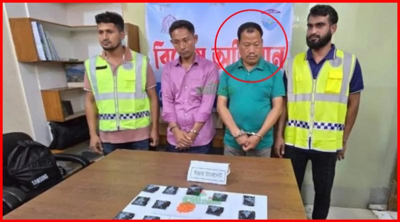 রাঙামাটিতে ইয়াবাসহ গণ অধিকার পরিষদের নেতা গ্রেপ্তার