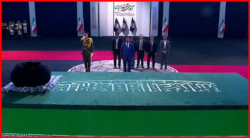 আয়াতুল্লাহ আলি খামেনিকে শেষ শ্রদ্ধা জানালেন স্পিকার হাফিজ উদ্দিন
