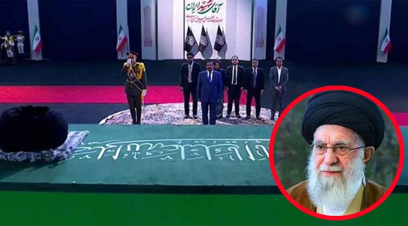 খামেনিকে শেষ শ্রদ্ধা জানালেন স্পিকার হাফিজ উদ্দিন