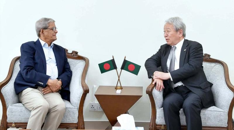 স্থানীয় সরকারমন্ত্রীর সঙ্গে জাইকা প্রেসিডেন্টের সাক্ষাৎ