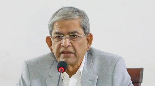 পল্লী উন্নয়নে কাজ করছে সরকার: মির্জা ফখরুল