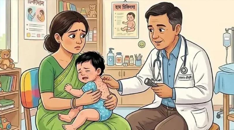 হাম উপসর্গে আরও ৩ শিশুর মৃত্যু, আক্রান্ত ১১০৬ জন