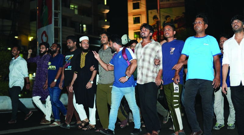 সাভারে হামলার প্রতিবাদে খুলনায় এনসিপির বিক্ষোভ