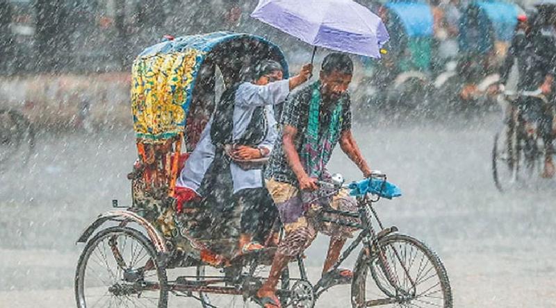 ৫ বিভাগে ভারি বৃষ্টির আভাস