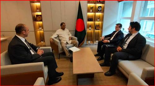 জ্বালানি মন্ত্রীর সঙ্গে তুরস্কের রাষ্ট্রদূতের সাক্ষাৎ