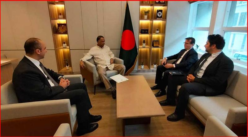 জ্বালানি মন্ত্রীর সঙ্গে তুরস্কের রাষ্ট্রদূতের সাক্ষাৎ