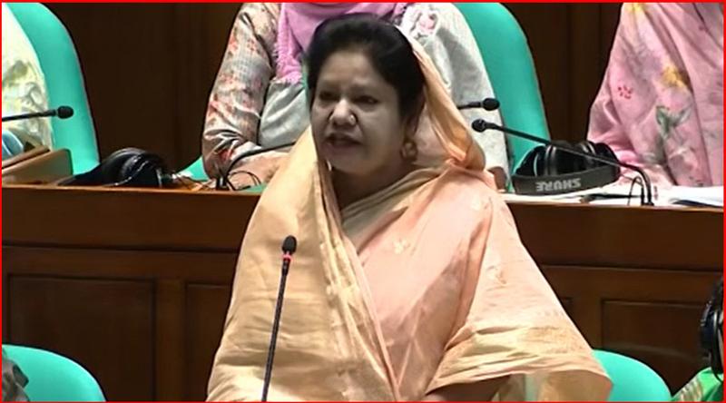সংসদে ‘ডিম থেরাপি’ দেওয়ার কথা বললেন রেহানা আক্তার রানু