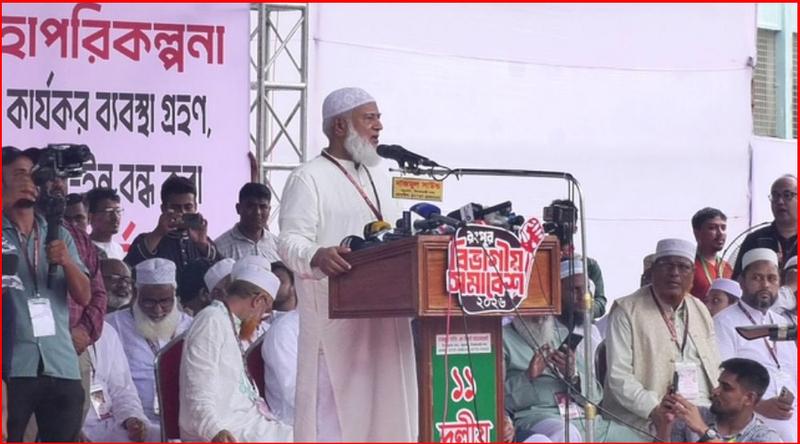 গণভোট বাস্তবায়নে সরকারকে বাধ্য করা হবে : জামায়াত আমির