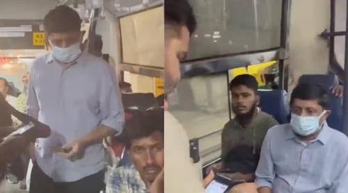 ভাঙতি না থাকায় ভারতের কর্ণাটকে মন্ত্রীকে বাস থেকে নামিয়ে দিলেন কন্ডাক্টর