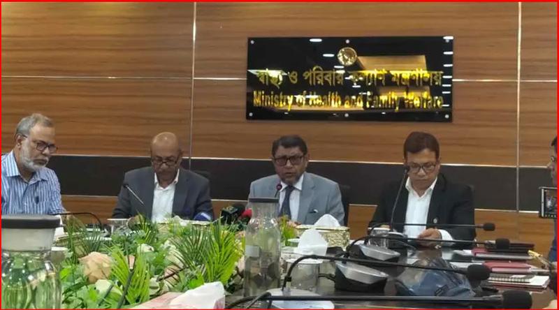 আদ-দ্বীন হাসপাতালের বিষয়ে পরিদর্শনের পর সিদ্ধান্ত : স্বাস্থ্যমন্ত্রী