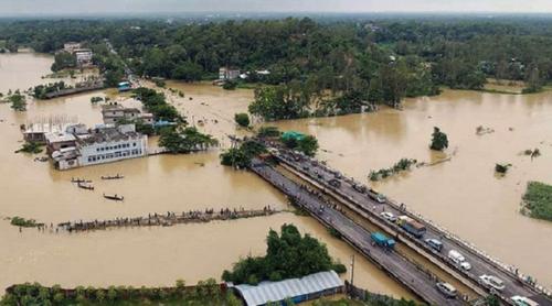 ৭ জেলায় বন্যা : ক্ষতিগ্রস্ত ৬ লাখের বেশি মানুষ, মৃত্যু বেড়ে ৫৪