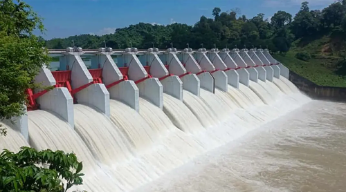 কাপ্তাই হ্রদের পানি বাড়ছে, খুলতে পারে ১৬ স্পিলওয়ে গেট