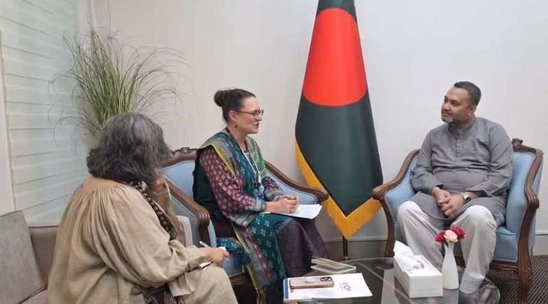 আইওএম প্রধানের সঙ্গে মাহদী আমিনের বৈঠক