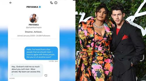 প্রথম মেসেজ থেকেই শুরু প্রিয়াঙ্কা-নিকের প্রেমের গল্প