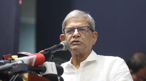 শহীদদের স্বজনদের সামনে দাঁড়ালে অপরাধী মনে হয়: মির্জা ফখরুল
