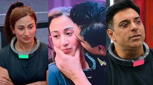রামের চুমুতে বিরক্ত হয়ে শ্রেয়া বললেন, ‘আমার বাবাও এত চুমু দেন না’