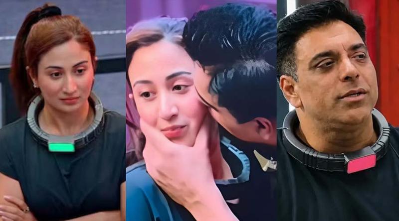 রামের চুমুতে বিরক্ত হয়ে শ্রেয়া বললেন, ‘আমার বাবাও এত চুমু দেন না’