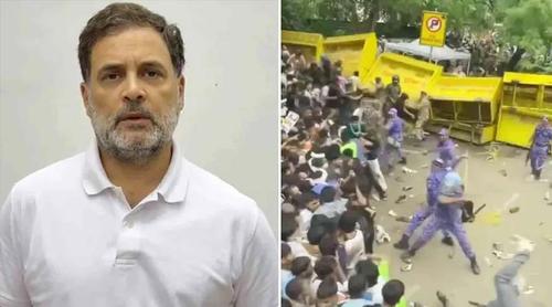 ককরোচ জনতা পার্টির আন্দোলনে সহিংসতা, কী বললেন রাহুল গান্ধী?