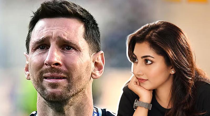 ‘মেসি তুমি, দয়া করে কেঁদো না’, নায়িকার আবেগঘন স্ট্যাটাস