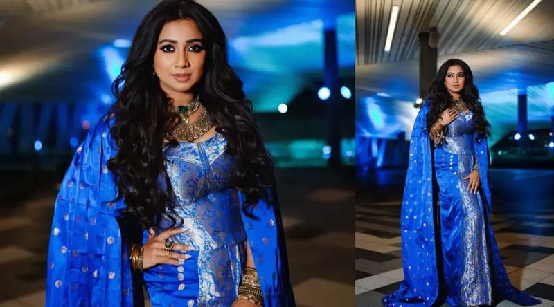 বেনারসিকে নতুন রূপ দিলেন শ্রেয়া ঘোষাল