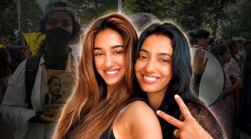 'ককরোচ' বিক্ষোভে চুপ দিশা! যন্তর মন্তরে মার খেলেন বোন খুশবু পাটানি