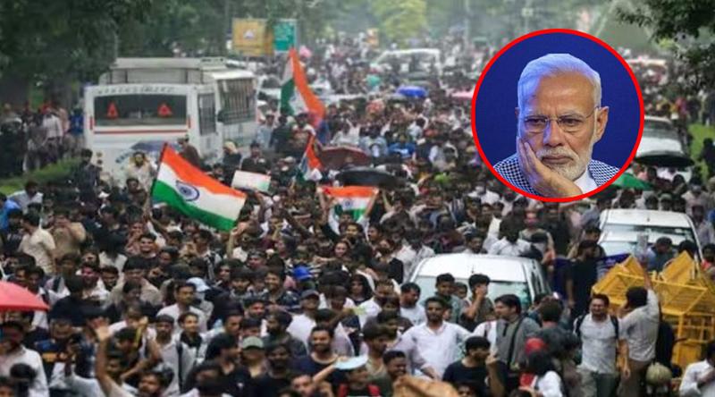 শহরে শহরে ছড়িয়ে পড়ছে বিক্ষোভ, বেকায়দায় ভারতের প্রধানমন্ত্রী নরেন্দ্র মোদি