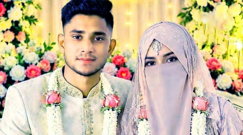 কাবিনের এক বছর পর আনুষ্ঠানিকভাবে বিয়ে করলেন ক্রিকেটার নাহিদ রানা