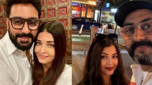 বিচ্ছেদের গুঞ্জনের মধ্যেই নিউ ইয়র্কে একসঙ্গে অভিষেক-ঐশ্বরিয়া