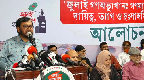 জুলাই ব‍্যর্থ হলে বাংলাদেশে ‘শেখরাজ্য’ প্রতিষ্ঠা হতো: মঞ্জু