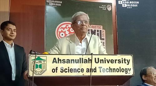 প্রধানমন্ত্রী দিনে প্রায় ১৮ ঘণ্টা কাজ করে দৃষ্টান্ত স্থাপন করেছেন: মির্জা ফখরুল