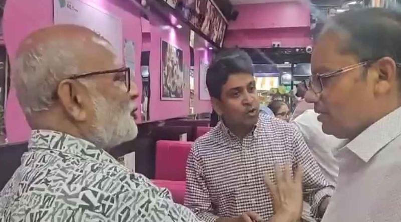 লন্ডনে ছাত্রদল নেতার তোপের মুখে সাবেক মন্ত্রী রেজাউল করিম