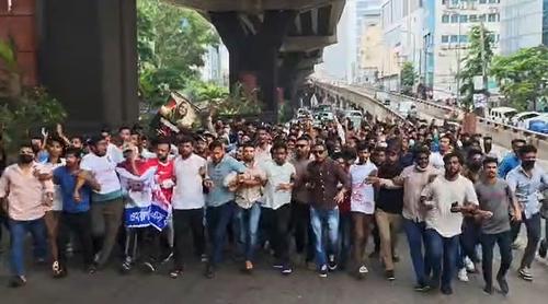 চট্টগ্রামে আবারও ‘শতাধিক’ নেতা-কর্মী নিয়ে নিষিদ্ধ ছাত্রলীগের ঝটিকা মিছিল