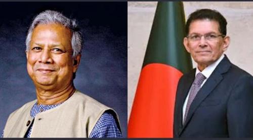 পররাষ্ট্রমন্ত্রী খলিলুর রহমানকে ড. ইউনূসের অভিনন্দন