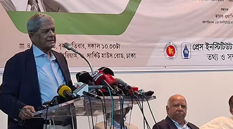 বিভাজন নয়, ‘উদার গণতন্ত্র’ প্রতিষ্ঠা করতে চাই: মির্জা ফখরুল