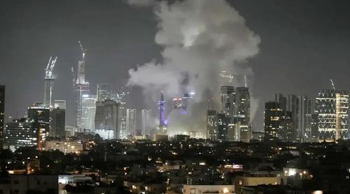 ইসরায়েলে ক্ষেপণাস্ত্র হামলা চালাল ইরান