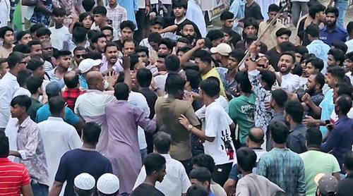 মুন্সিগঞ্জে যুবদলের মিছিলে মোবাইল চুরি, ২ গ্রুপে সংঘর্ষ