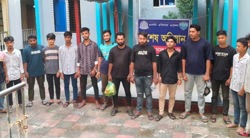 কুমিল্লায় ছাত্রলীগের ৪৮ নেতাকর্মী কারাগারে