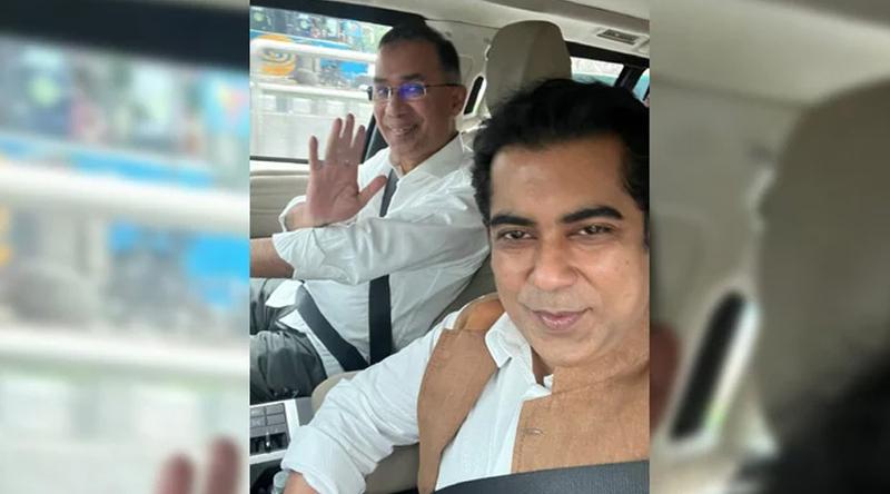 প্রধানমন্ত্রীর গাড়িতে চড়ে সংসদে গেলেন পার্থ