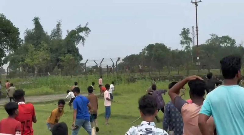 জামালপুরের সীমান্তে বাংলাদেশিদের ধাওয়ায় পালালো ভারতীরা