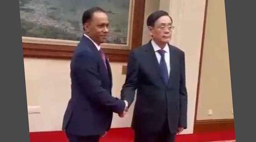 চীনের পার্লামেন্ট নেতাদের সঙ্গে ডেপুটি স্পিকারের বৈঠক
