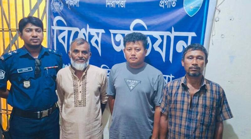 খাগড়াছড়িতে আওয়ামী লীগের ৩ নেতাকর্মীকে গ্রেপ্তার করল পুলিশ