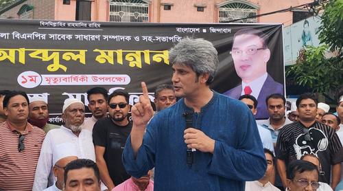 বর্তমান সরকারের উন্নয়ন কর্মকাণ্ডে আওয়ামী লীগের ‘জ্বালা ধরেছে’ : জোনায়েদ সাকি